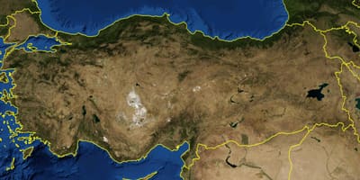 Mapa satelita Turcja